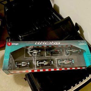 🏎️Burago F1 Formula 1 1:43 DieCastSet of 6 Cars Mercedes🏁